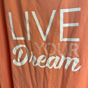 NWOT BCG Peach Short Sleeve Tee…size 1X